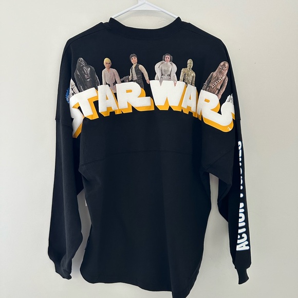 Star Wars Tops - New Disney Star Wars Action Figures 45th Anniversary Spirit Jersey